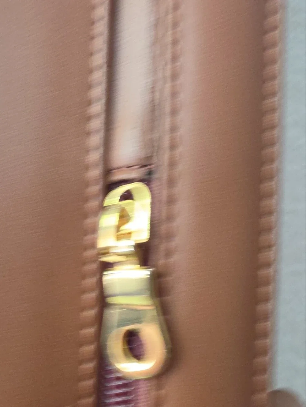 Men's Brown Faux Leather Travel Bag